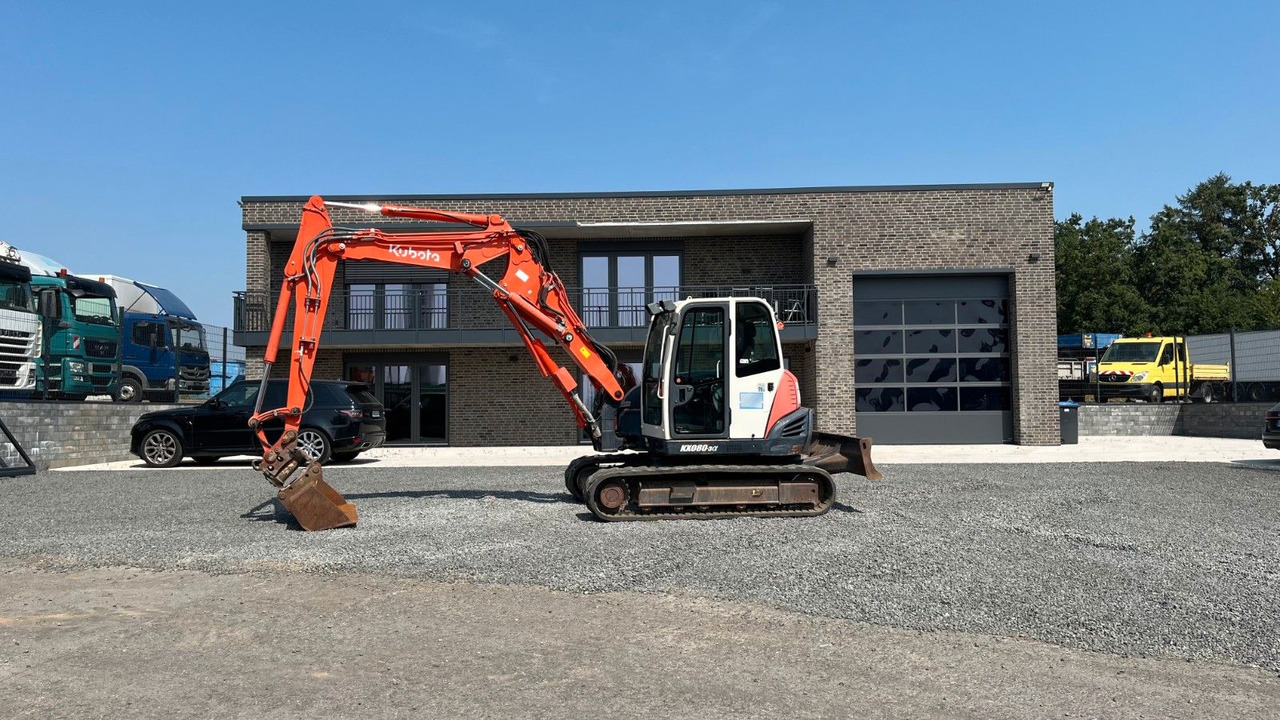 Kubota KX080 KX080-3 Verstellausleger 8700Kg Klima Tilt - Mini bager: slika Kubota KX080 KX080-3 Verstellausleger 8700Kg Klima Tilt - Mini bager Kubota KX080 KX080-3 Verstellausleger 8700Kg Klima Tilt - Mini bager: slika Kubota KX080 KX080-3 Verstellausleger 8700Kg Klima Tilt - Mini bager
