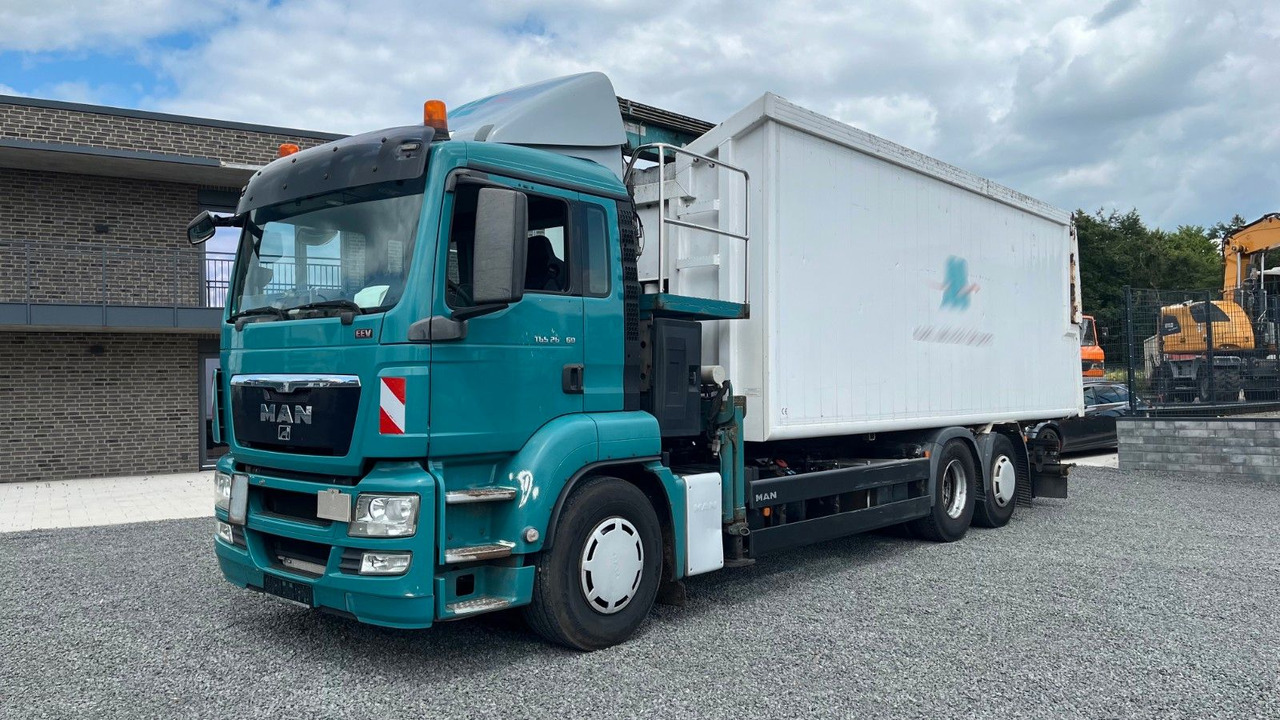 MAN TGS 26.360 Müllwagen Glas Kran Kipper - Kamion za odvoz smeća: slika MAN TGS 26.360 Müllwagen Glas Kran Kipper - Kamion za odvoz smeća MAN TGS 26.360 Müllwagen Glas Kran Kipper - Kamion za odvoz smeća: slika MAN TGS 26.360 Müllwagen Glas Kran Kipper - Kamion za odvoz smeća