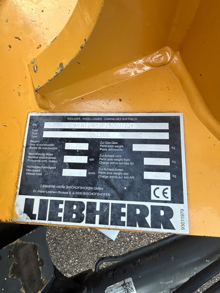 Liebherr L 506 - Utovarivač na kotačima: slika Liebherr L 506 - Utovarivač na kotačima Liebherr L 506 - Utovarivač na kotačima: slika Liebherr L 506 - Utovarivač na kotačima