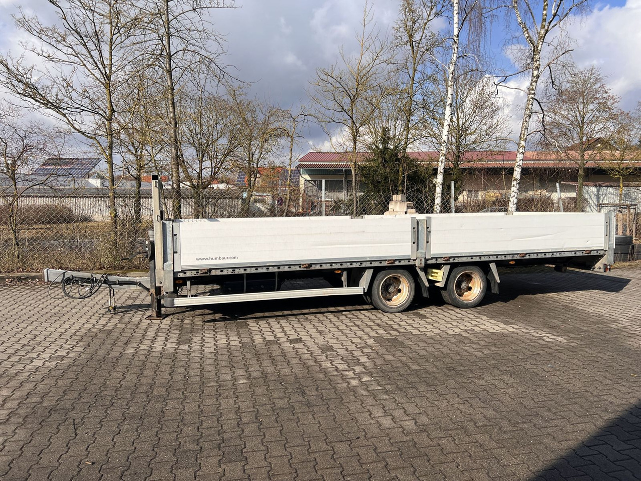 Humbaur 14,4 t Tandem- Pritschenanhänger- Tieflader - Prikolica s niskim utovarivačem: slika Humbaur 14,4 t Tandem- Pritschenanhänger- Tieflader - Prikolica s niskim utovarivačem Humbaur 14,4 t Tandem- Pritschenanhänger- Tieflader - Prikolica s niskim utovarivačem: slika Humbaur 14,4 t Tandem- Pritschenanhänger- Tieflader - Prikolica s niskim utovarivačem