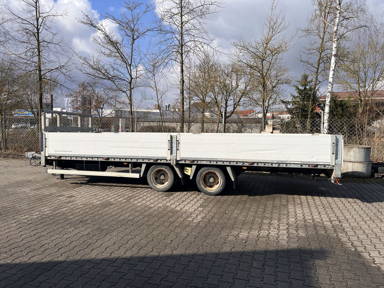 Humbaur 14,4 t Tandem- Pritschenanhänger- Tieflader - Prikolica s niskim utovarivačem: slika Humbaur 14,4 t Tandem- Pritschenanhänger- Tieflader - Prikolica s niskim utovarivačem Humbaur 14,4 t Tandem- Pritschenanhänger- Tieflader - Prikolica s niskim utovarivačem: slika Humbaur 14,4 t Tandem- Pritschenanhänger- Tieflader - Prikolica s niskim utovarivačem