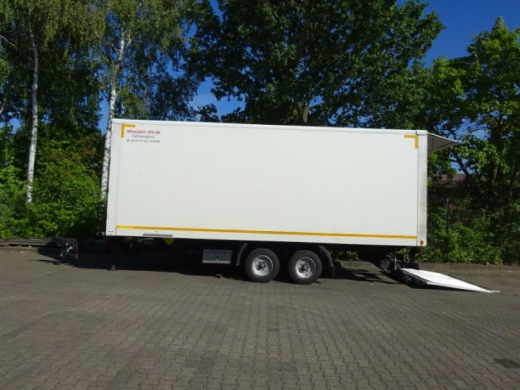 Möslein TKO 105 Schwebheim Tandemkoffer, Ladebordwand + Durchladbar - Prikolica sa zatvorenim sandukom: slika Möslein TKO 105 Schwebheim Tandemkoffer, Ladebordwand + Durchladbar - Prikolica sa zatvorenim sandukom Möslein TKO 105 Schwebheim Tandemkoffer, Ladebordwand + Durchladbar - Prikolica sa zatvorenim sandukom: slika Möslein TKO 105 Schwebheim Tandemkoffer, Ladebordwand + Durchladbar - Prikolica sa zatvorenim sandukom