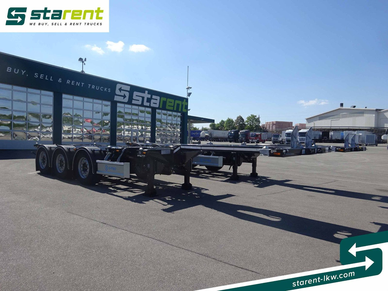 D-TEC Flexitrailer LS Containerchassis ADR, Liftachse - Transporter kontejnera/ Poluprikolica s izmjenjivim sanducima: slika D-TEC Flexitrailer LS Containerchassis ADR, Liftachse - Transporter kontejnera/ Poluprikolica s izmjenjivim sanducima D-TEC Flexitrailer LS Containerchassis ADR, Liftachse - Transporter kontejnera/ Poluprikolica s izmjenjivim sanducima: slika D-TEC Flexitrailer LS Containerchassis ADR, Liftachse - Transporter kontejnera/ Poluprikolica s izmjenjivim sanducima