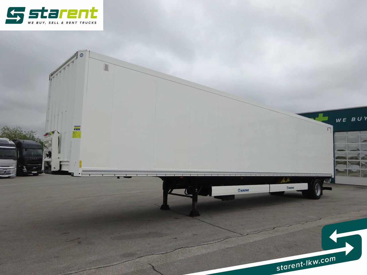 Krone Trockenfrachtkoffer, Dautel LBW 2.500 KG - Poluprikolica sa zatvorenim sandukom: slika Krone Trockenfrachtkoffer, Dautel LBW 2.500 KG - Poluprikolica sa zatvorenim sandukom Krone Trockenfrachtkoffer, Dautel LBW 2.500 KG - Poluprikolica sa zatvorenim sandukom: slika Krone Trockenfrachtkoffer, Dautel LBW 2.500 KG - Poluprikolica sa zatvorenim sandukom
