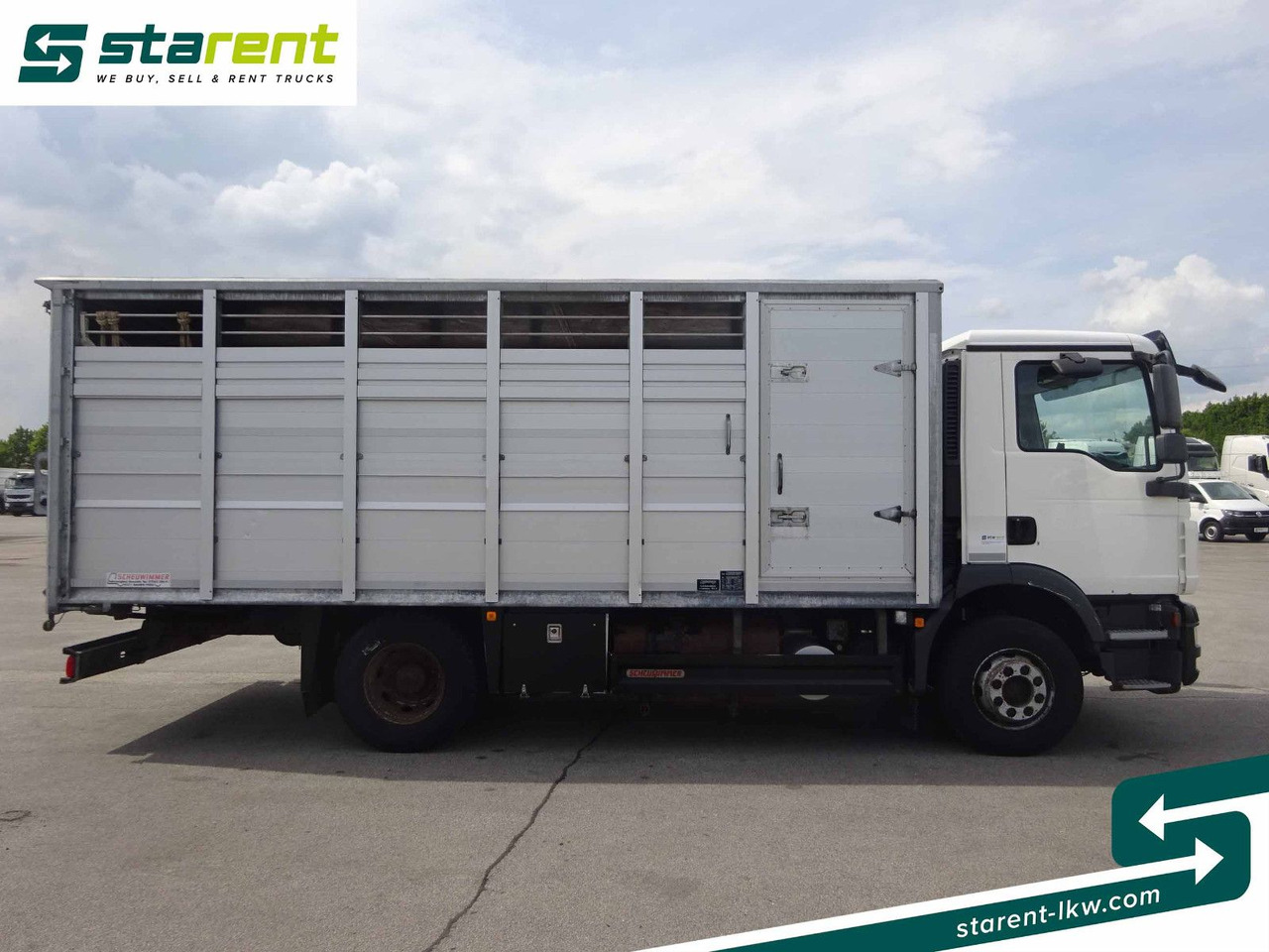 MAN TGM 15.290 Viehtransporter, Scheuwimmer Aufbau - Kamion za prijevoz konja: slika MAN TGM 15.290 Viehtransporter, Scheuwimmer Aufbau - Kamion za prijevoz konja MAN TGM 15.290 Viehtransporter, Scheuwimmer Aufbau - Kamion za prijevoz konja: slika MAN TGM 15.290 Viehtransporter, Scheuwimmer Aufbau - Kamion za prijevoz konja
