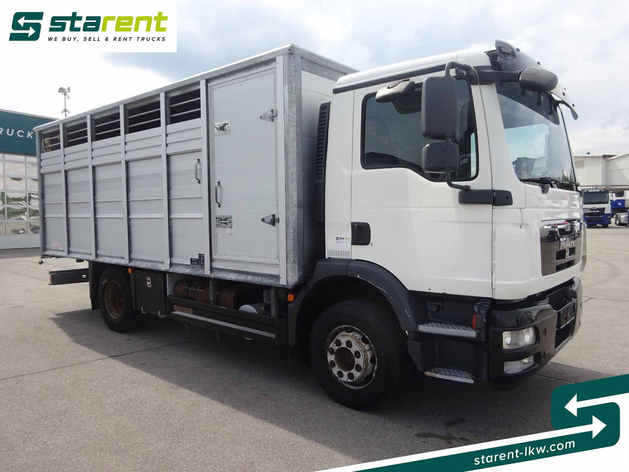 MAN TGM 15.290 Viehtransporter, Scheuwimmer Aufbau - Kamion za prijevoz konja: slika MAN TGM 15.290 Viehtransporter, Scheuwimmer Aufbau - Kamion za prijevoz konja MAN TGM 15.290 Viehtransporter, Scheuwimmer Aufbau - Kamion za prijevoz konja: slika MAN TGM 15.290 Viehtransporter, Scheuwimmer Aufbau - Kamion za prijevoz konja