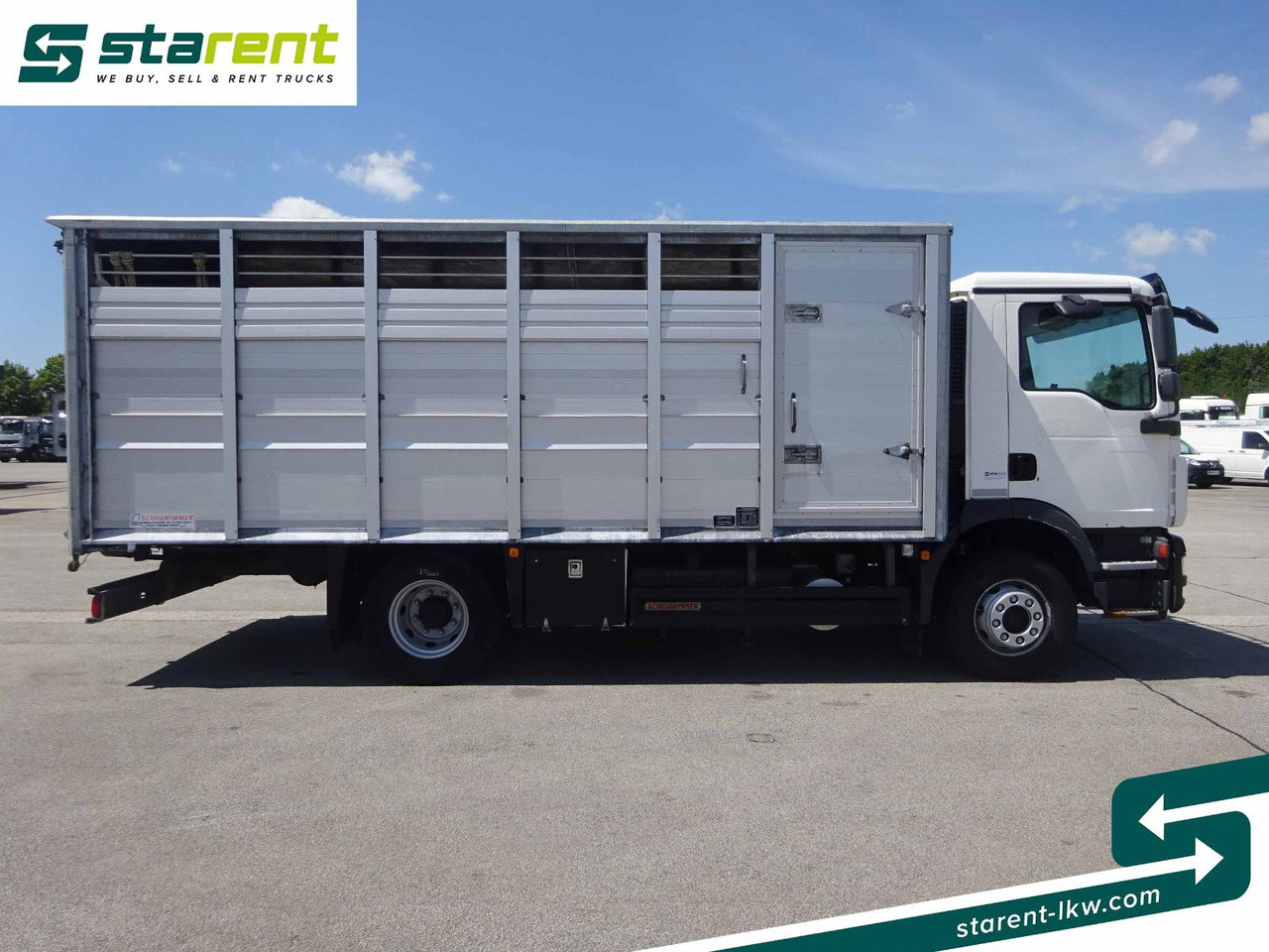 MAN TGM 15.290 Viehtransporter, Scheuwimmer Aufbau - Kamion za prijevoz konja: slika MAN TGM 15.290 Viehtransporter, Scheuwimmer Aufbau - Kamion za prijevoz konja MAN TGM 15.290 Viehtransporter, Scheuwimmer Aufbau - Kamion za prijevoz konja: slika MAN TGM 15.290 Viehtransporter, Scheuwimmer Aufbau - Kamion za prijevoz konja