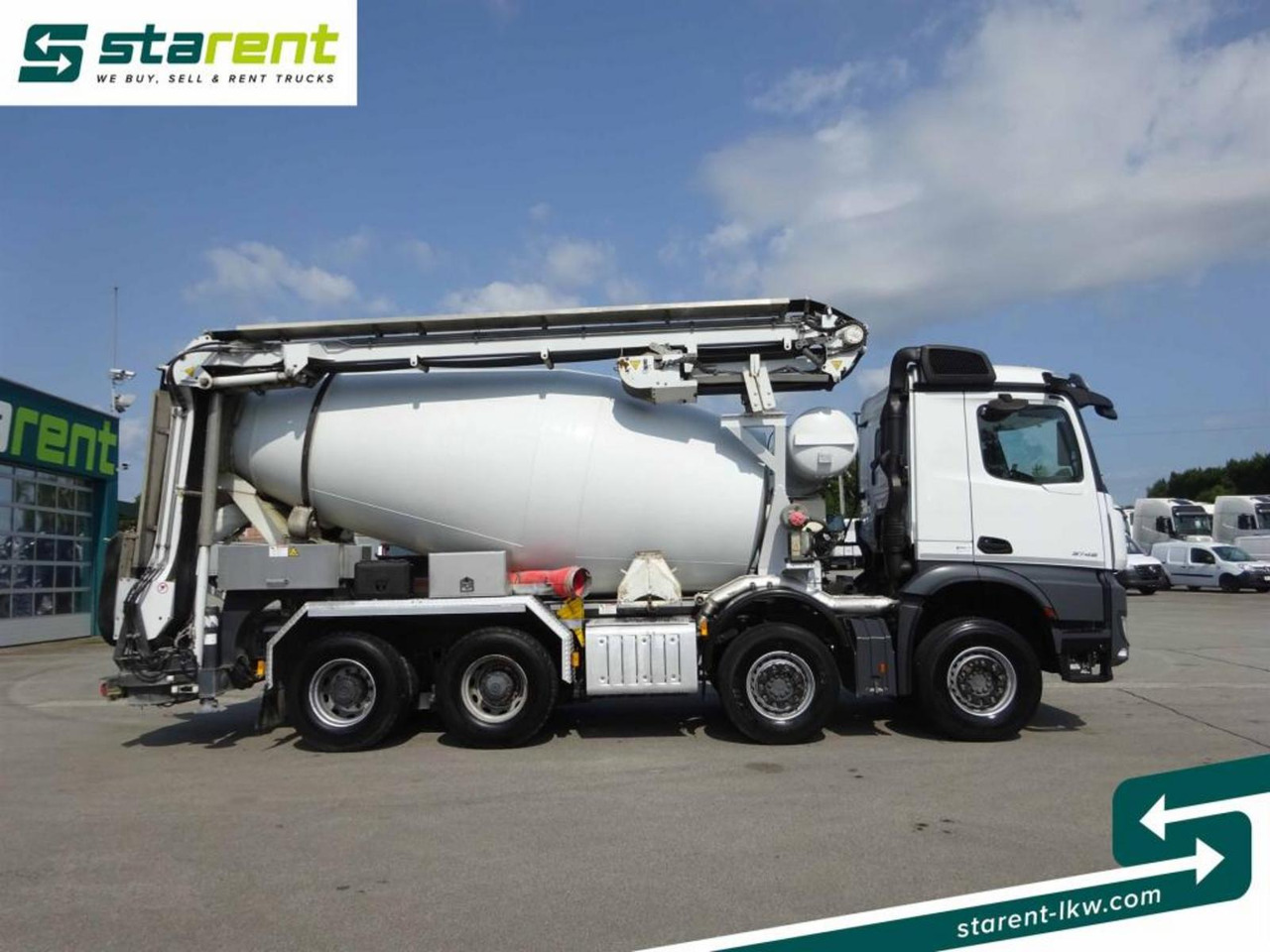 Mercedes Benz Arocs 3748 8x4 Liebherr Betonmischer + Förderband - Automješalica: slika Mercedes Benz Arocs 3748 8x4 Liebherr Betonmischer + Förderband - Automješalica Mercedes Benz Arocs 3748 8x4 Liebherr Betonmischer + Förderband - Automješalica: slika Mercedes Benz Arocs 3748 8x4 Liebherr Betonmischer + Förderband - Automješalica