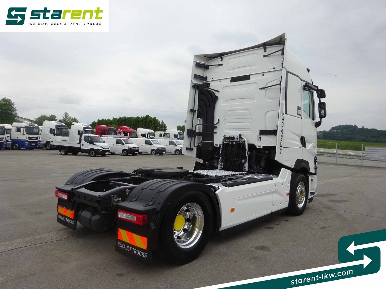 Renault T520 High Sleeper, Navi, Vollspoilerpaket - Tegljač: slika Renault T520 High Sleeper, Navi, Vollspoilerpaket - Tegljač Renault T520 High Sleeper, Navi, Vollspoilerpaket - Tegljač: slika Renault T520 High Sleeper, Navi, Vollspoilerpaket - Tegljač