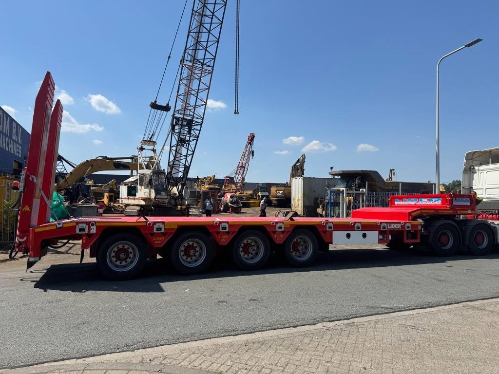 Novi Poluprikolica s niskim utovarivačem Lider LD07 Low Bed 4 Axle Full Spring 86 Ton Load: slika Novi Poluprikolica s niskim utovarivačem Lider LD07 Low Bed 4 Axle Full Spring 86 Ton Load