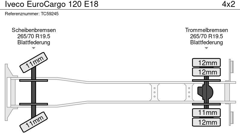 Iveco EuroCargo 120 E18 - Kamion-šasija: slika Iveco EuroCargo 120 E18 - Kamion-šasija Iveco EuroCargo 120 E18 - Kamion-šasija: slika Iveco EuroCargo 120 E18 - Kamion-šasija