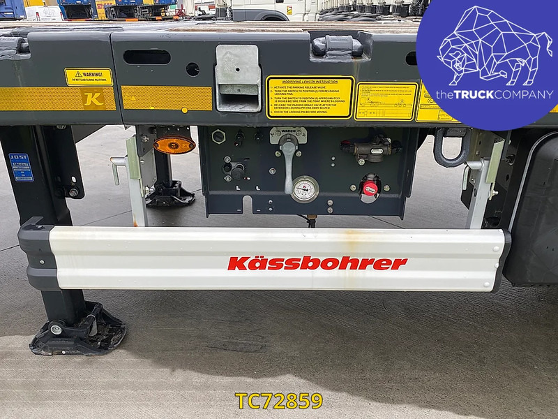 Novi Poluprikolica plato/ Otvoreni sanduk Kässbohrer SPA M: slika Novi Poluprikolica plato/ Otvoreni sanduk Kässbohrer SPA M