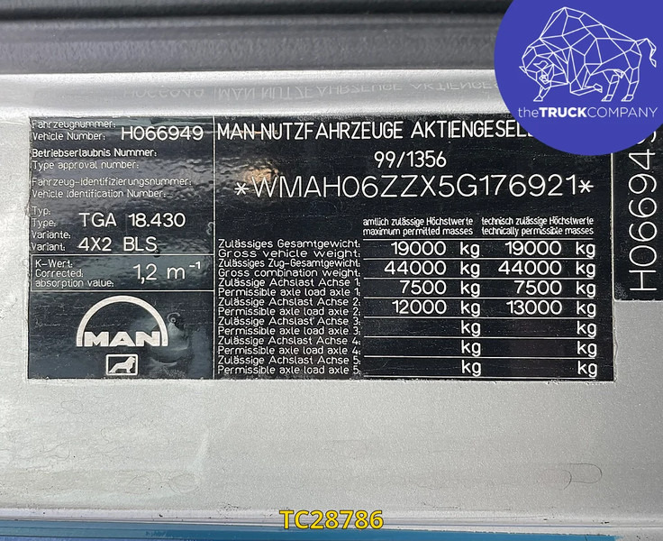 Tegljač MAN TGA 430: slika Tegljač MAN TGA 430