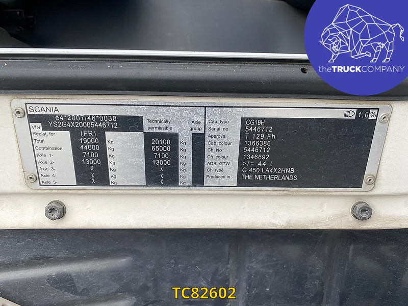 Scania G 450 - Tegljač: slika Scania G 450 - Tegljač Scania G 450 - Tegljač: slika Scania G 450 - Tegljač