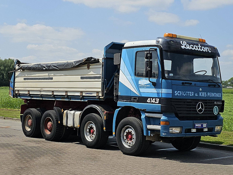 Mercedes-Benz ACTROS 4143 8X4 EPS FULL STEEL - Kiper: slika Mercedes-Benz ACTROS 4143 8X4 EPS FULL STEEL - Kiper Mercedes-Benz ACTROS 4143 8X4 EPS FULL STEEL - Kiper: slika Mercedes-Benz ACTROS 4143 8X4 EPS FULL STEEL - Kiper