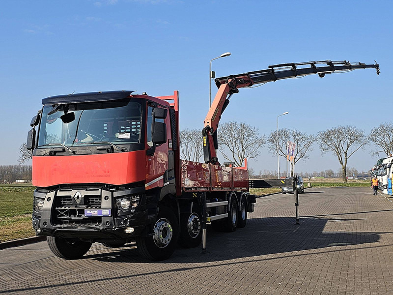 Renault C 430 8X4 PALF. PK27000-7 - Kamion s otvorenim sandukom, Kamion s kranom: slika Renault C 430 8X4 PALF. PK27000-7 - Kamion s otvorenim sandukom, Kamion s kranom Renault C 430 8X4 PALF. PK27000-7 - Kamion s otvorenim sandukom, Kamion s kranom: slika Renault C 430 8X4 PALF. PK27000-7 - Kamion s otvorenim sandukom, Kamion s kranom