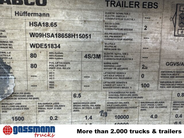 Hüffermann HSA 18.65 Schlittenabroller - Abroll/ Samopodizač prikolica: slika Hüffermann HSA 18.65 Schlittenabroller - Abroll/ Samopodizač prikolica Hüffermann HSA 18.65 Schlittenabroller - Abroll/ Samopodizač prikolica: slika Hüffermann HSA 18.65 Schlittenabroller - Abroll/ Samopodizač prikolica