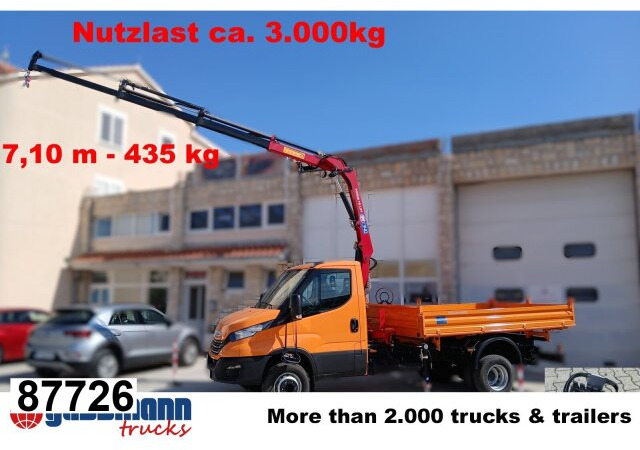 Iveco Daily 70C18H 4x2 mit Kran HMF 340-K3, Funk - Kiper, Kamion s kranom: slika Iveco Daily 70C18H 4x2 mit Kran HMF 340-K3, Funk - Kiper, Kamion s kranom Iveco Daily 70C18H 4x2 mit Kran HMF 340-K3, Funk - Kiper, Kamion s kranom: slika Iveco Daily 70C18H 4x2 mit Kran HMF 340-K3, Funk - Kiper, Kamion s kranom