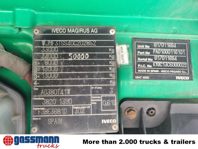 Kamion-šasija Iveco Trakker AD380T41W 6x6: slika Kamion-šasija Iveco Trakker AD380T41W 6x6