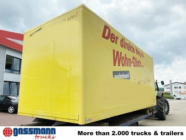 Junge Möbelkofferaufbau, 36 cbm - Izmjenjivi sanduk - kutija: slika Junge Möbelkofferaufbau, 36 cbm - Izmjenjivi sanduk - kutija Junge Möbelkofferaufbau, 36 cbm - Izmjenjivi sanduk - kutija: slika Junge Möbelkofferaufbau, 36 cbm - Izmjenjivi sanduk - kutija