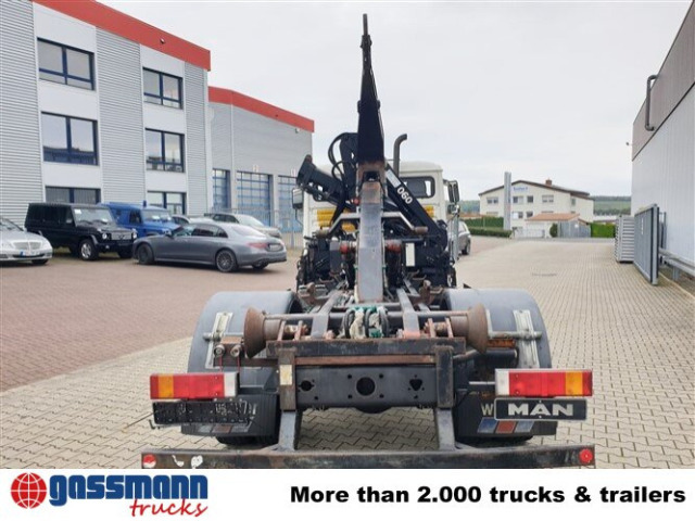 Kamion s kukastom dizalicom, Kamion s kranom MAN 14.152 F 4x2 BB mit Kran Hiab 060-2: slika Kamion s kukastom dizalicom, Kamion s kranom MAN 14.152 F 4x2 BB mit Kran Hiab 060-2
