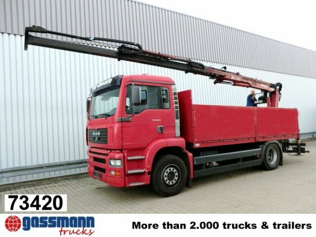 MAN TGA 18.360 4x2, Baustoff, Kran ATLAS 125.1 - Kamion s otvorenim sandukom, Kamion s kranom: slika MAN TGA 18.360 4x2, Baustoff, Kran ATLAS 125.1 - Kamion s otvorenim sandukom, Kamion s kranom MAN TGA 18.360 4x2, Baustoff, Kran ATLAS 125.1 - Kamion s otvorenim sandukom, Kamion s kranom: slika MAN TGA 18.360 4x2, Baustoff, Kran ATLAS 125.1 - Kamion s otvorenim sandukom, Kamion s kranom