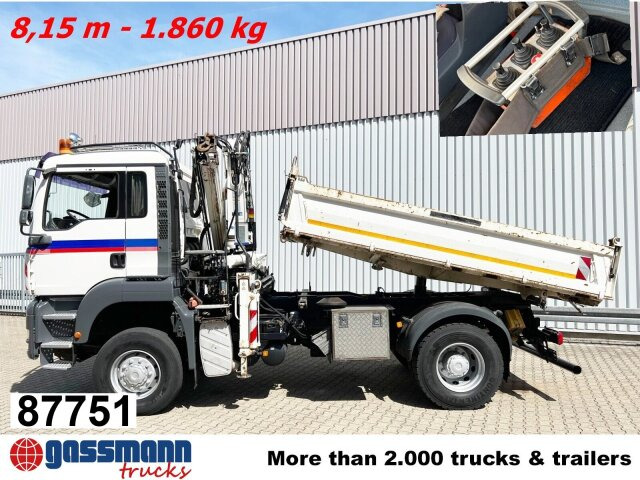 MAN TGA 18.440 4x4 BB mit Kran Atlas AK 165.2E, Funk - Kiper, Kamion s kranom: slika MAN TGA 18.440 4x4 BB mit Kran Atlas AK 165.2E, Funk - Kiper, Kamion s kranom MAN TGA 18.440 4x4 BB mit Kran Atlas AK 165.2E, Funk - Kiper, Kamion s kranom: slika MAN TGA 18.440 4x4 BB mit Kran Atlas AK 165.2E, Funk - Kiper, Kamion s kranom