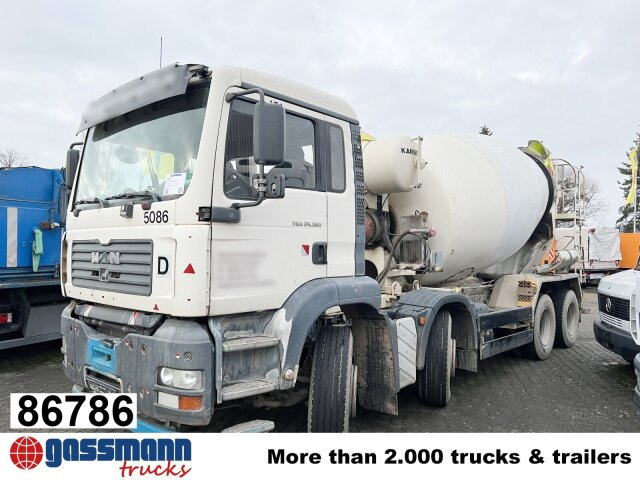 MAN TGA 35.360 8X4 BB, Betonmischer Karrena 10m³ - Automješalica: slika MAN TGA 35.360 8X4 BB, Betonmischer Karrena 10m³ - Automješalica MAN TGA 35.360 8X4 BB, Betonmischer Karrena 10m³ - Automješalica: slika MAN TGA 35.360 8X4 BB, Betonmischer Karrena 10m³ - Automješalica