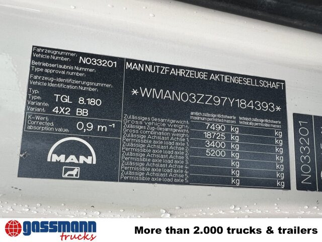 MAN TGL 8.180 4X2 BB, Meiller Kipper - Kiper: slika MAN TGL 8.180 4X2 BB, Meiller Kipper - Kiper MAN TGL 8.180 4X2 BB, Meiller Kipper - Kiper: slika MAN TGL 8.180 4X2 BB, Meiller Kipper - Kiper