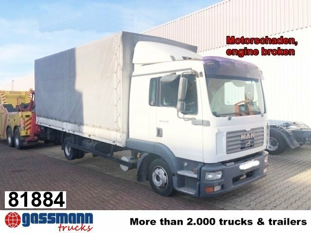 MAN TGL 8.210 BL 4x2 mit LBW, Motorschaden! - Kamion s otvorenim sandukom: slika MAN TGL 8.210 BL 4x2 mit LBW, Motorschaden! - Kamion s otvorenim sandukom MAN TGL 8.210 BL 4x2 mit LBW, Motorschaden! - Kamion s otvorenim sandukom: slika MAN TGL 8.210 BL 4x2 mit LBW, Motorschaden! - Kamion s otvorenim sandukom