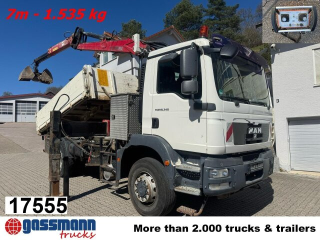 MAN TGM 18.340 4x4 BB mit Penz Kran 11.83 SH, Funk - Kiper, Kamion s kranom: slika MAN TGM 18.340 4x4 BB mit Penz Kran 11.83 SH, Funk - Kiper, Kamion s kranom MAN TGM 18.340 4x4 BB mit Penz Kran 11.83 SH, Funk - Kiper, Kamion s kranom: slika MAN TGM 18.340 4x4 BB mit Penz Kran 11.83 SH, Funk - Kiper, Kamion s kranom