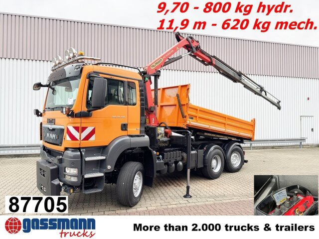 MAN TGS 28.400 6X4-4 BL, Lenk-/Lift, - Kiper, Kamion s kranom: slika MAN TGS 28.400 6X4-4 BL, Lenk-/Lift, - Kiper, Kamion s kranom MAN TGS 28.400 6X4-4 BL, Lenk-/Lift, - Kiper, Kamion s kranom: slika MAN TGS 28.400 6X4-4 BL, Lenk-/Lift, - Kiper, Kamion s kranom