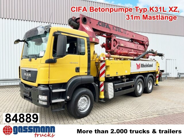 MAN TGS 33.440 6X4 BB, Betonpumpe CIFA K31L XZ, 31m - Beton pumpa: slika MAN TGS 33.440 6X4 BB, Betonpumpe CIFA K31L XZ, 31m - Beton pumpa MAN TGS 33.440 6X4 BB, Betonpumpe CIFA K31L XZ, 31m - Beton pumpa: slika MAN TGS 33.440 6X4 BB, Betonpumpe CIFA K31L XZ, 31m - Beton pumpa