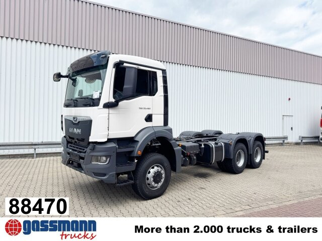 MAN TGS 33.480 6x6 BB CH, Hohe Bauart, Nebenantrieb - Kamion-šasija: slika MAN TGS 33.480 6x6 BB CH, Hohe Bauart, Nebenantrieb - Kamion-šasija MAN TGS 33.480 6x6 BB CH, Hohe Bauart, Nebenantrieb - Kamion-šasija: slika MAN TGS 33.480 6x6 BB CH, Hohe Bauart, Nebenantrieb - Kamion-šasija