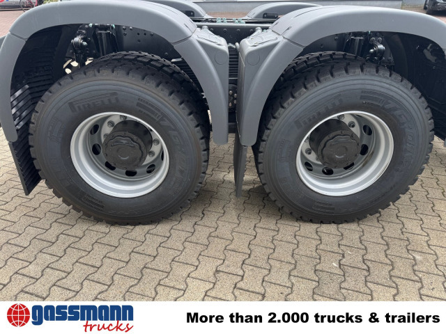 Novi Kamion-šasija MAN TGS 33.480 6x6 BB CH, Hohe Bauart, Nebenantrieb: slika Novi Kamion-šasija MAN TGS 33.480 6x6 BB CH, Hohe Bauart, Nebenantrieb