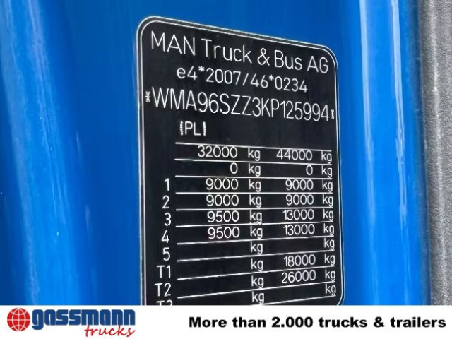 MAN TGS 41.460 8x8 BB, Meiller Stahlmulde ca. 20m³ - Istovarivač: slika MAN TGS 41.460 8x8 BB, Meiller Stahlmulde ca. 20m³ - Istovarivač MAN TGS 41.460 8x8 BB, Meiller Stahlmulde ca. 20m³ - Istovarivač: slika MAN TGS 41.460 8x8 BB, Meiller Stahlmulde ca. 20m³ - Istovarivač