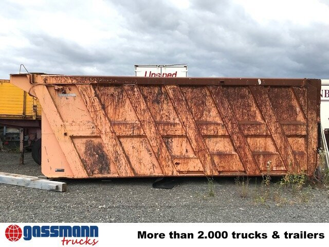 Meiller Meiller Stahlmulde, 36 cbm - Karoserija kipera: slika Meiller Meiller Stahlmulde, 36 cbm - Karoserija kipera Meiller Meiller Stahlmulde, 36 cbm - Karoserija kipera: slika Meiller Meiller Stahlmulde, 36 cbm - Karoserija kipera