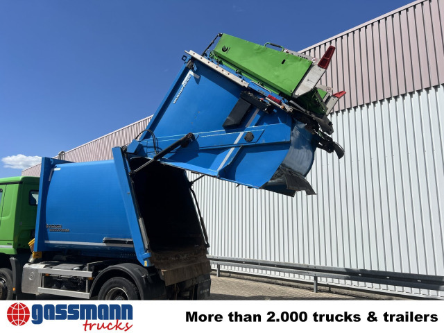 Kamion za odvoz smeća za prijevoz smeća Mercedes-Benz Actros 2032 LA 4x4, Faun Variopress 310 ca.: slika Kamion za odvoz smeća za prijevoz smeća Mercedes-Benz Actros 2032 LA 4x4, Faun Variopress 310 ca.