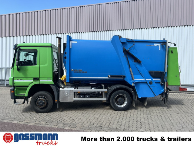 Kamion za odvoz smeća za prijevoz smeća Mercedes-Benz Actros 2032 LA 4x4, Faun Variopress 310 ca.: slika Kamion za odvoz smeća za prijevoz smeća Mercedes-Benz Actros 2032 LA 4x4, Faun Variopress 310 ca.