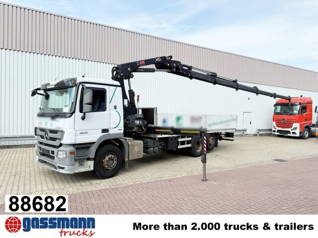 Mercedes-Benz Actros 2532 L 6x2, Liftachse, Kran Hiab 244EP-5 - Kamion s otvorenim sandukom, Kamion s kranom: slika Mercedes-Benz Actros 2532 L 6x2, Liftachse, Kran Hiab 244EP-5 - Kamion s otvorenim sandukom, Kamion s kranom Mercedes-Benz Actros 2532 L 6x2, Liftachse, Kran Hiab 244EP-5 - Kamion s otvorenim sandukom, Kamion s kranom: slika Mercedes-Benz Actros 2532 L 6x2, Liftachse, Kran Hiab 244EP-5 - Kamion s otvorenim sandukom, Kamion s kranom