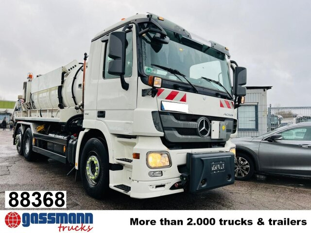 Mercedes-Benz Actros 2541 L 6x2, Müller Saug-/Spülwagen ca. - Cestovna čistilica: slika Mercedes-Benz Actros 2541 L 6x2, Müller Saug-/Spülwagen ca. - Cestovna čistilica Mercedes-Benz Actros 2541 L 6x2, Müller Saug-/Spülwagen ca. - Cestovna čistilica: slika Mercedes-Benz Actros 2541 L 6x2, Müller Saug-/Spülwagen ca. - Cestovna čistilica