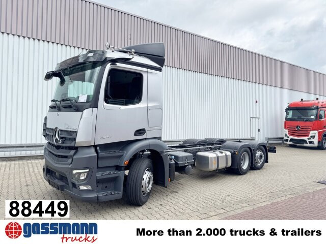 Mercedes-Benz Actros 2546 L 6x2, Retarder, Lenk-/Lift, LED, - Kamion-šasija: slika Mercedes-Benz Actros 2546 L 6x2, Retarder, Lenk-/Lift, LED, - Kamion-šasija Mercedes-Benz Actros 2546 L 6x2, Retarder, Lenk-/Lift, LED, - Kamion-šasija: slika Mercedes-Benz Actros 2546 L 6x2, Retarder, Lenk-/Lift, LED, - Kamion-šasija