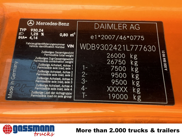 Mercedes-Benz Actros 2641/48 L 6x4, Seilabroller, Haller - Kamion za odvoz smeća: slika Mercedes-Benz Actros 2641/48 L 6x4, Seilabroller, Haller - Kamion za odvoz smeća Mercedes-Benz Actros 2641/48 L 6x4, Seilabroller, Haller - Kamion za odvoz smeća: slika Mercedes-Benz Actros 2641/48 L 6x4, Seilabroller, Haller - Kamion za odvoz smeća