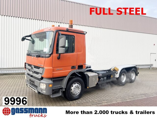 Mercedes-Benz Actros 2644/48 K 6x4, Manual Gearbox, Full Steel - Kamion-šasija: slika Mercedes-Benz Actros 2644/48 K 6x4, Manual Gearbox, Full Steel - Kamion-šasija Mercedes-Benz Actros 2644/48 K 6x4, Manual Gearbox, Full Steel - Kamion-šasija: slika Mercedes-Benz Actros 2644/48 K 6x4, Manual Gearbox, Full Steel - Kamion-šasija