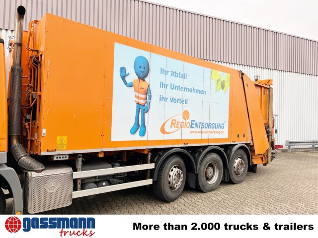 Kamion za odvoz smeća za prijevoz smeća Mercedes-Benz Actros 3241 L 8x2/6, 2x Lenkachse, Zöller: slika Kamion za odvoz smeća za prijevoz smeća Mercedes-Benz Actros 3241 L 8x2/6, 2x Lenkachse, Zöller