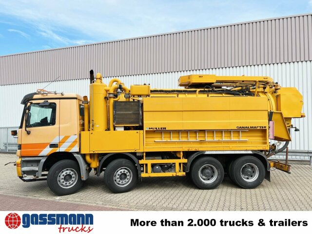 Mercedes-Benz Actros 3243 K 8x4/4, Müller Saug- und - Cestovna čistilica: slika Mercedes-Benz Actros 3243 K 8x4/4, Müller Saug- und - Cestovna čistilica Mercedes-Benz Actros 3243 K 8x4/4, Müller Saug- und - Cestovna čistilica: slika Mercedes-Benz Actros 3243 K 8x4/4, Müller Saug- und - Cestovna čistilica