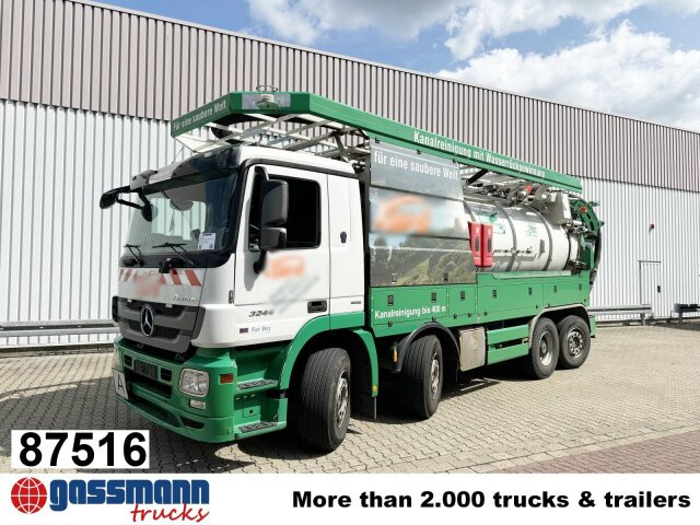 Mercedes-Benz Actros 3244 L 8x2/6, Assmann Saug- und - Cestovna čistilica: slika Mercedes-Benz Actros 3244 L 8x2/6, Assmann Saug- und - Cestovna čistilica Mercedes-Benz Actros 3244 L 8x2/6, Assmann Saug- und - Cestovna čistilica: slika Mercedes-Benz Actros 3244 L 8x2/6, Assmann Saug- und - Cestovna čistilica