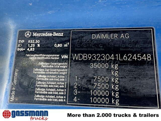 Mercedes-Benz Actros MP 3, 3241/8x4, Alukipper Bordmatik, - Kiper: slika Mercedes-Benz Actros MP 3, 3241/8x4, Alukipper Bordmatik, - Kiper Mercedes-Benz Actros MP 3, 3241/8x4, Alukipper Bordmatik, - Kiper: slika Mercedes-Benz Actros MP 3, 3241/8x4, Alukipper Bordmatik, - Kiper