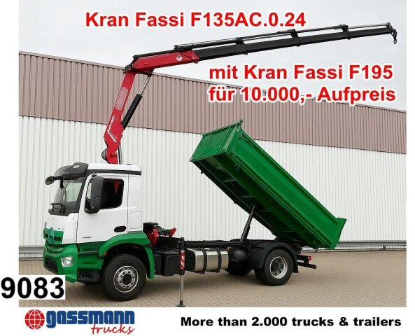 Mercedes-Benz Arocs 1840 K 4x2, MultimediaCockpit, - Kiper, Kamion s kranom: slika Mercedes-Benz Arocs 1840 K 4x2, MultimediaCockpit, - Kiper, Kamion s kranom Mercedes-Benz Arocs 1840 K 4x2, MultimediaCockpit, - Kiper, Kamion s kranom: slika Mercedes-Benz Arocs 1840 K 4x2, MultimediaCockpit, - Kiper, Kamion s kranom
