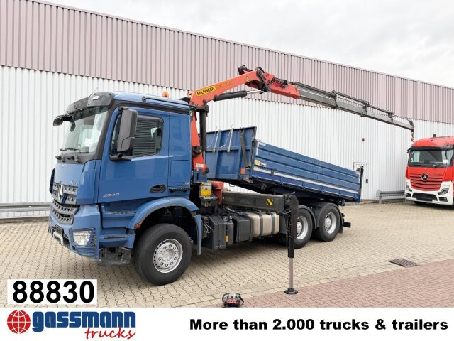Mercedes-Benz Arocs 2640 LK 6x4, Alu-Bordwände, Kran - Kiper, Kamion s kranom: slika Mercedes-Benz Arocs 2640 LK 6x4, Alu-Bordwände, Kran - Kiper, Kamion s kranom Mercedes-Benz Arocs 2640 LK 6x4, Alu-Bordwände, Kran - Kiper, Kamion s kranom: slika Mercedes-Benz Arocs 2640 LK 6x4, Alu-Bordwände, Kran - Kiper, Kamion s kranom
